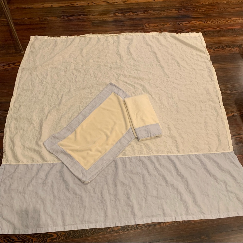 RH Shower Curtain, Bath Mat, and Hand Towel Set